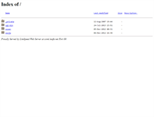 Tablet Screenshot of corel.leafo.net